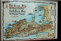 Q8314 : Tralee - Sign - The Dingle Map by Joseph Mischyshyn