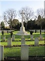 Cross in the cemetery