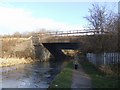 SO9395 : Birmingham Main Line Canal - Spring Vale Rail Bridge by John M