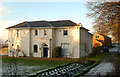 Staverton Hall and barns