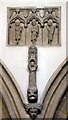 St Edburg, Bicester, Oxon - Carving