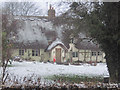 Cottage in the snow