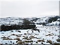 Snowy footpath to Carr House, Westerdale