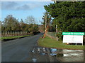 A480 heading north past Wyevale Business Park