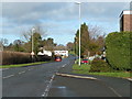 Three Elms Road, looking north near the end of Huntington Lane