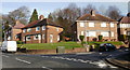 The corner of Brynglas Avenue and Brynglas Road, Newport