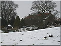 Winter view of Box Hall (view NW)