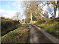 Dean Lane nearing The Manor of Dean