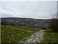 Footpath ascending from Matlock