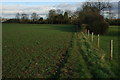 Footpath to Abbots Morton Church