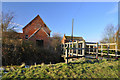 Holdingham Mill and footbridge