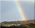 Rainbow over the Ivy Tower at Llantwit