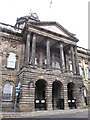 Portico and entrance to Liverpool town hall