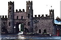 W3372 : Macroom - Castle view from North Square (N22) by Joseph Mischyshyn