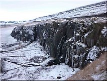 SD7175 : Ingleton Granite Quarries (disused) by Karl and Ali