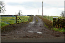 SP5468 : Entrance to Braunston Fields Farm by Andy F