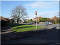 Looking from Queens Close into Straight Road