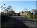 Approaching the junction of Straight Road and The Avenue