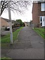 Footpath by the house