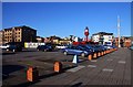 The car park at Ocean Village