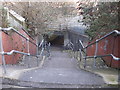 Steps to underpass,Redland Street, Newport