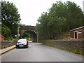 Railway bridge over Copley Lane