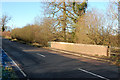 River Leam bridge parapet wall, A425 west of Staverton