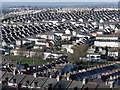 The rooftops of Keyham, Plymouth