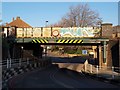 Railway Bridge at the low point of Latchmere Road