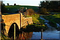 River Wey at Haw Bridge, Holybourne, Hampshire