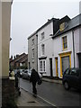 Lone pedestrian in Surrey Street