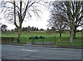 Stourport War Memorial Park - entrance gates on Lickhill Road