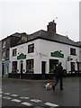 Walking the dog past The Kings Arms