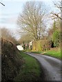 Village hall along the road