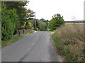 Looking east along Downs Road