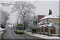 Croydon Trams in the Snow (12)