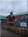 Santa Digs for Victory in North Benfleet