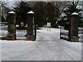 Gates at Abbey Cemetery