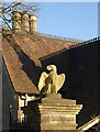 Eagle gatepost, Ozleworth Park