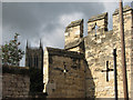 Lincoln: tower on Winnowsty Lane