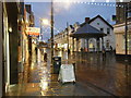 John Street bandstand, with James Street on the right.