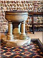 St Nicholas, Iford, Sussex - Font