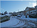 January 2010 - Church Close in the snow, Oughtibridge - 1