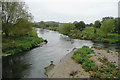 SK2626 : River Dove near Stretton, Staffordshire by Roger  Kidd