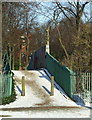 Footbridge near Maxwell Park