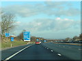 Junction 24 northbound on the M5