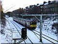 Train near Maxwell Park station