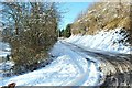 A long steady drag up the quarry road