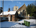 Grantchester: St Mary and St Andrew in the snow