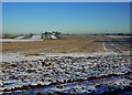 J4670 : Frozen fields near Comber by Rossographer